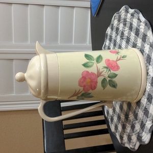 Desert rose insulated coffee/tea thermos